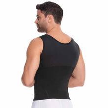 Cargar imagen en el visor de la galería, 06237 Fajate Chaleco masculino cuello V con cierre