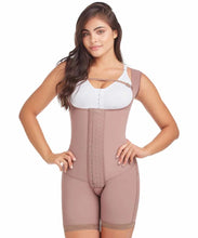 Cargar imagen en el visor de la galería, 06185 Fajate Faja moldeadora broches alto cubrimiento media pierna