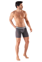 Cargar imagen en el visor de la galería, 4815 Geordi Bóxer Largo Fondo Entero Microfibra