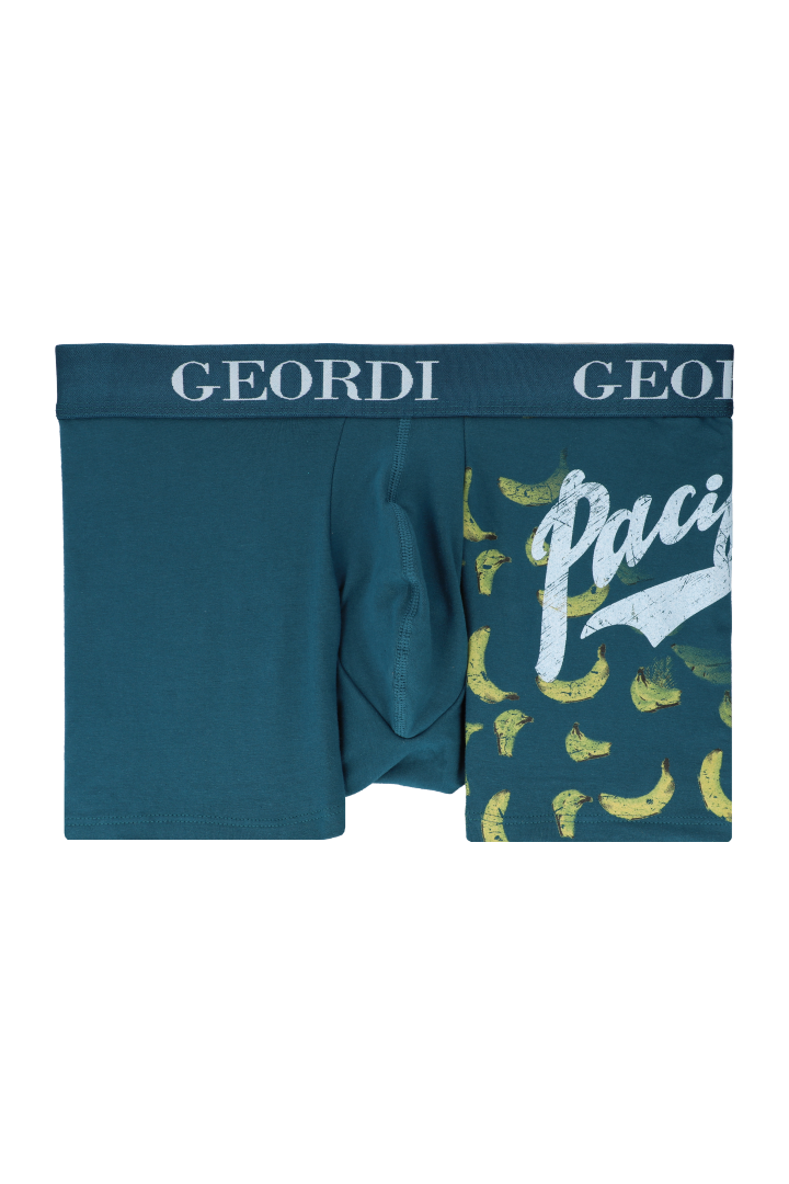 5092 Geordi Bóxer Algodón Medio Estampado
