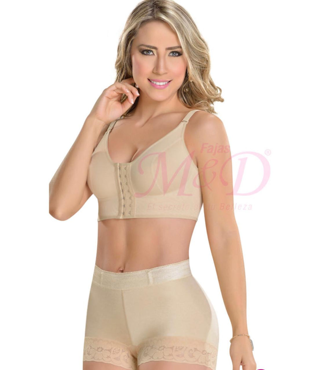 S0211 MYD Short extracorto con talle bajo