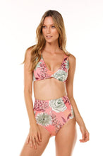 Load image into Gallery viewer, 9333 Corpo Swimwear Bikini Bioflor Rosa en tejido ECCO
